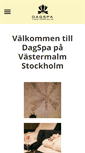 Mobile Screenshot of dagspa.se