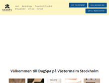 Tablet Screenshot of dagspa.se